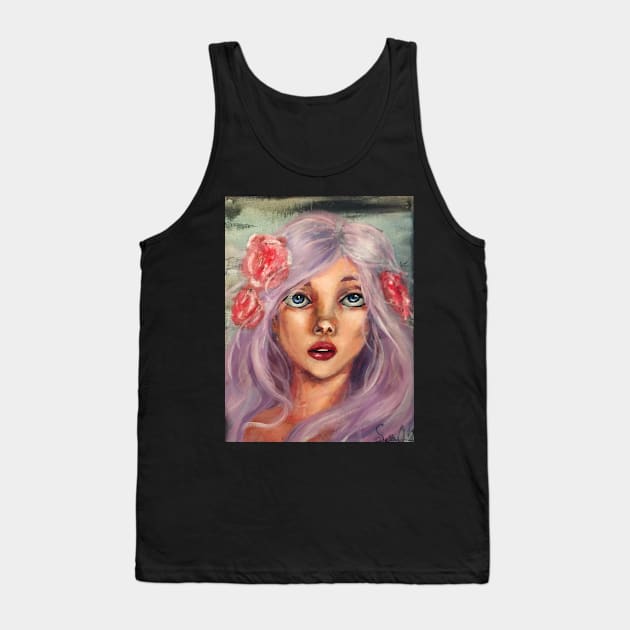 Faea (portrait) Tank Top by YaebaArts